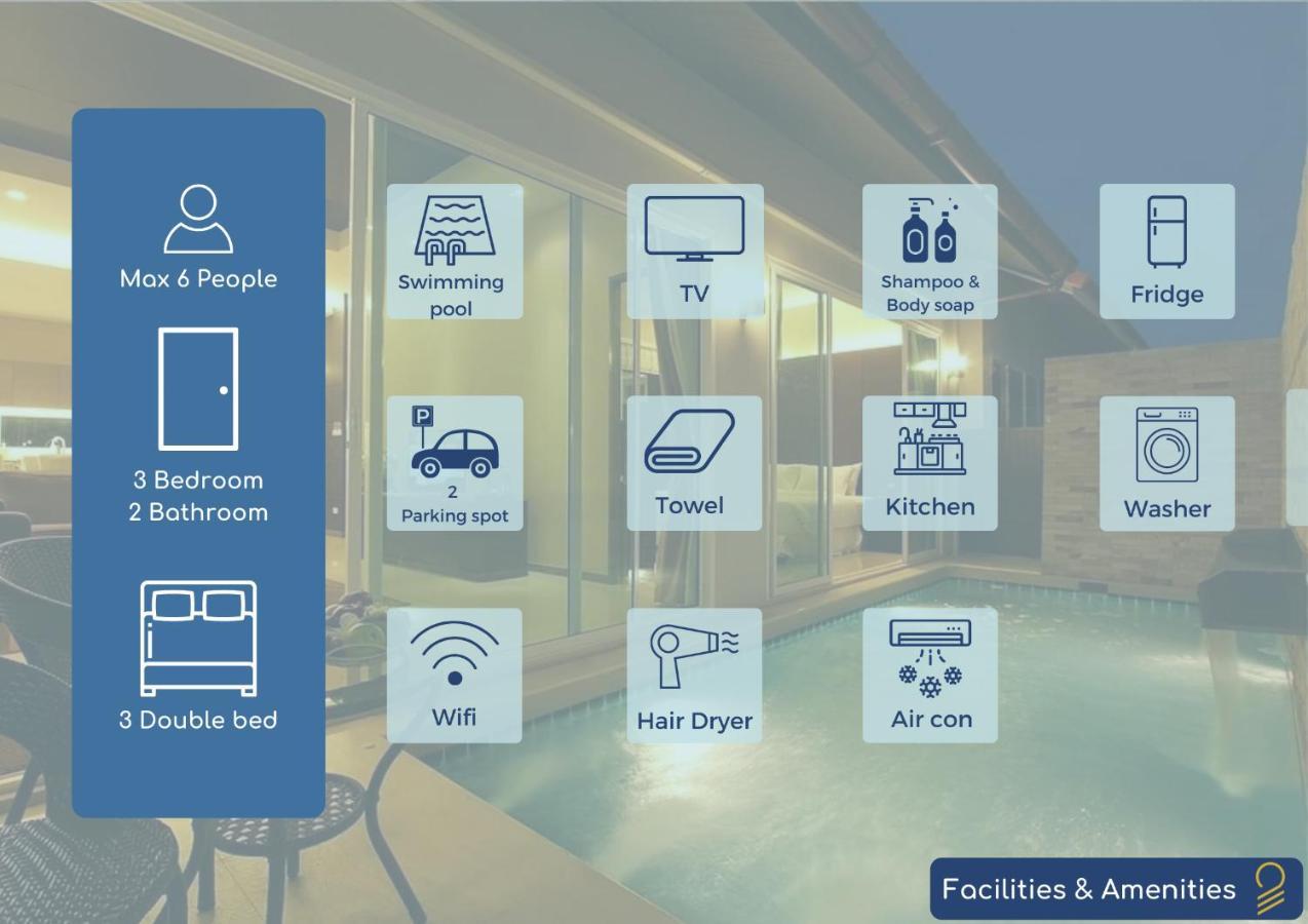 Sunshine Poolvilla Jomtien B-20 Eksteriør billede